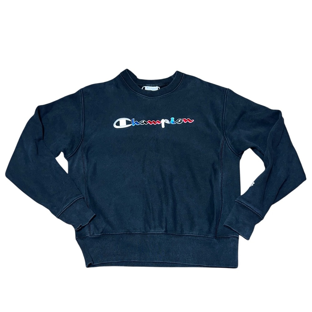 🟡Champion Women’s Vintage Reverse Weave Spell Out Sweatshirt Size M
